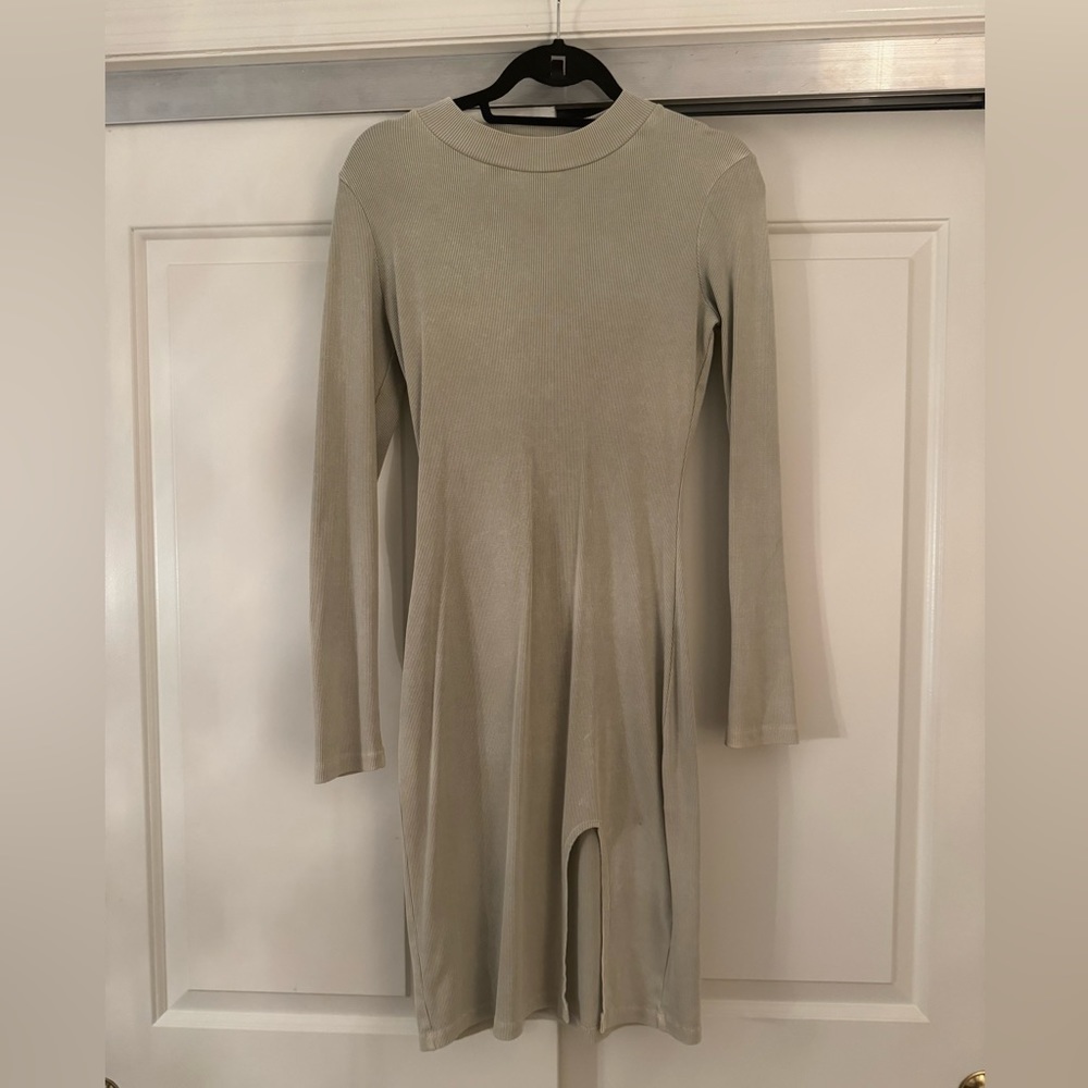 Fitted Sweater Dress